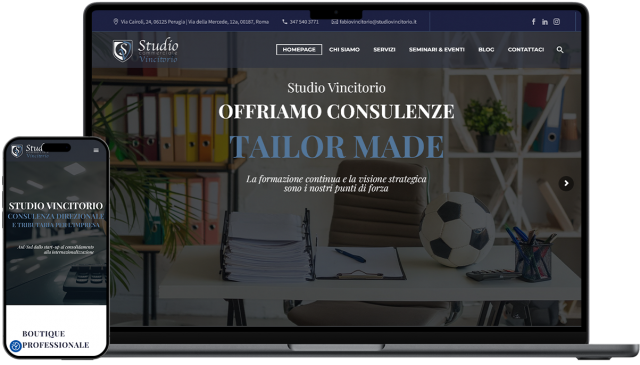 Studio Vincitorio Mockup